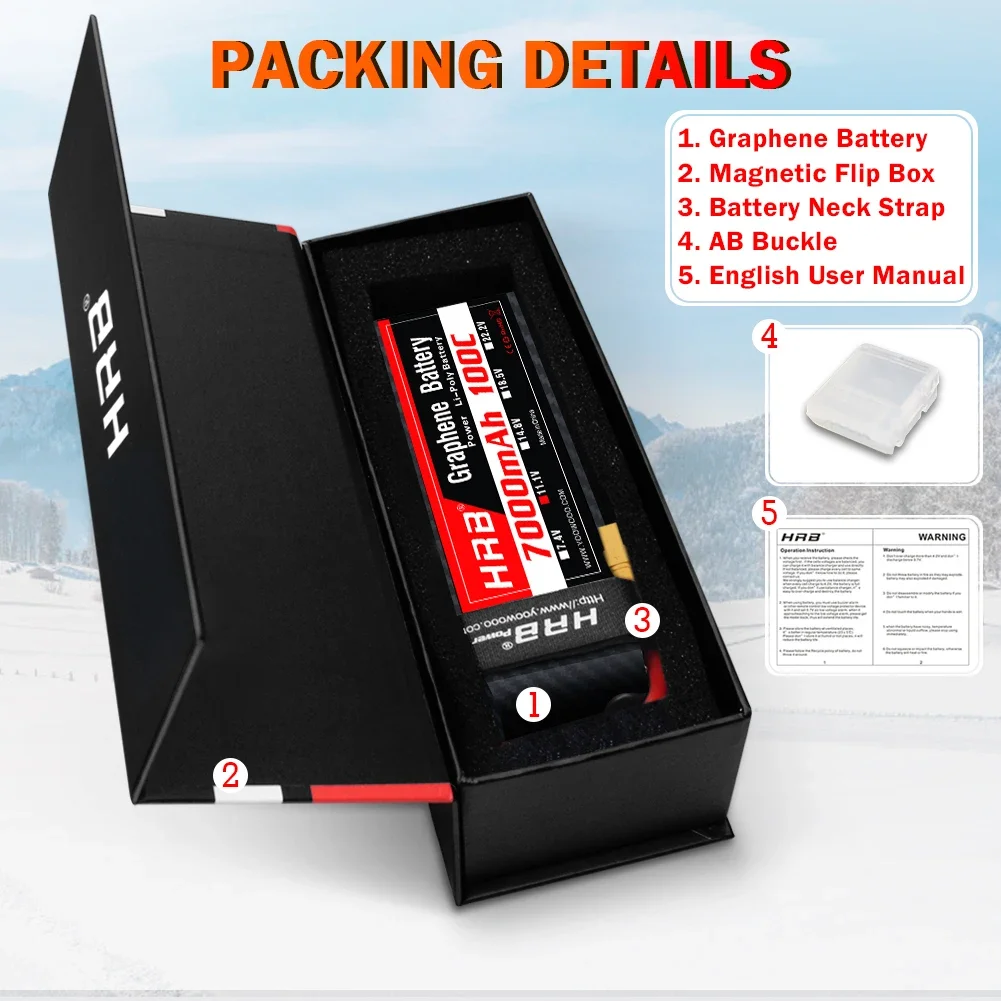 4S Lipo Battery 14.8V 6000Mah - 그래핀 배터리 2S 3S 4S 6S