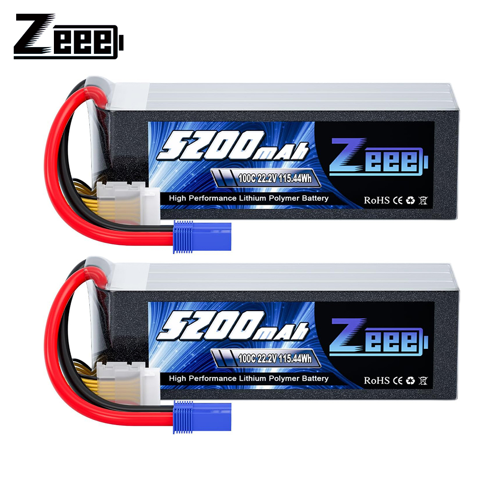 6S Lipo Battery 22.2V 5000Mah - Zeee 6S 5200mAh 리포 배터리, 22.2V