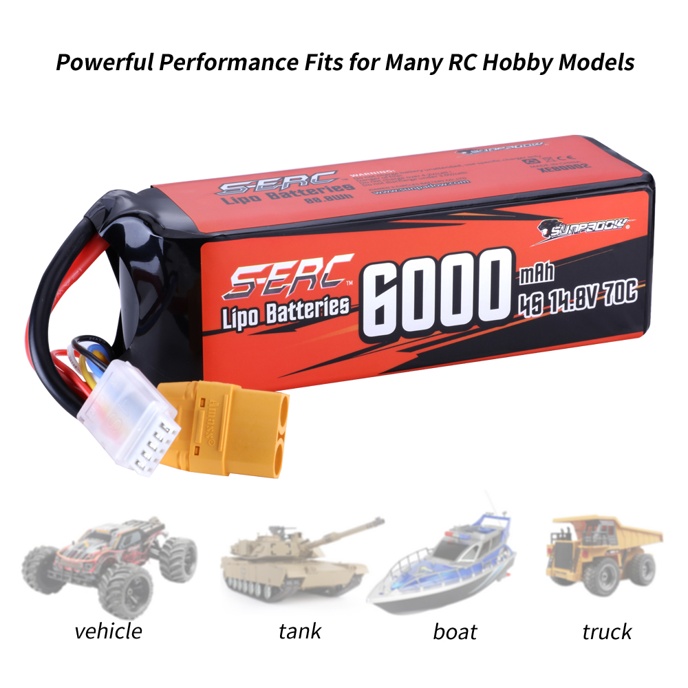 SUNPADOW 4S Lipo 배터리, 14.8V 60 - 4S Lipo Battery 14.8V 6000Mah 리뷰 및 가격